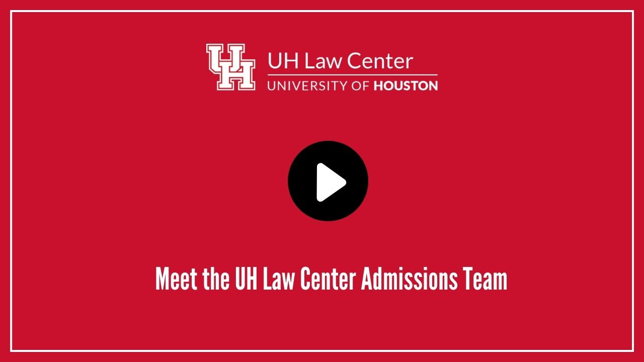 Meet the UH Law Center Admissions Team