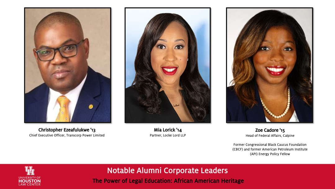 UH Law Center trailblazers