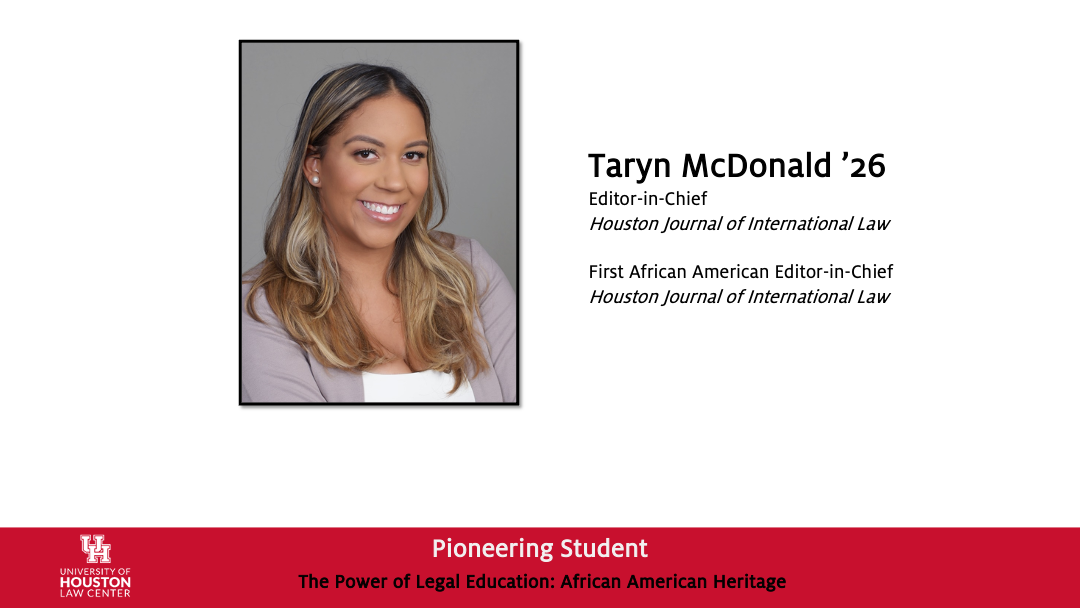 UH Law Center trailblazers