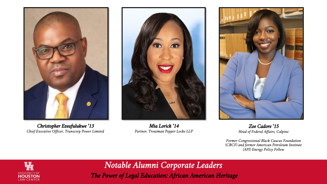 UH Law Center trailblazers