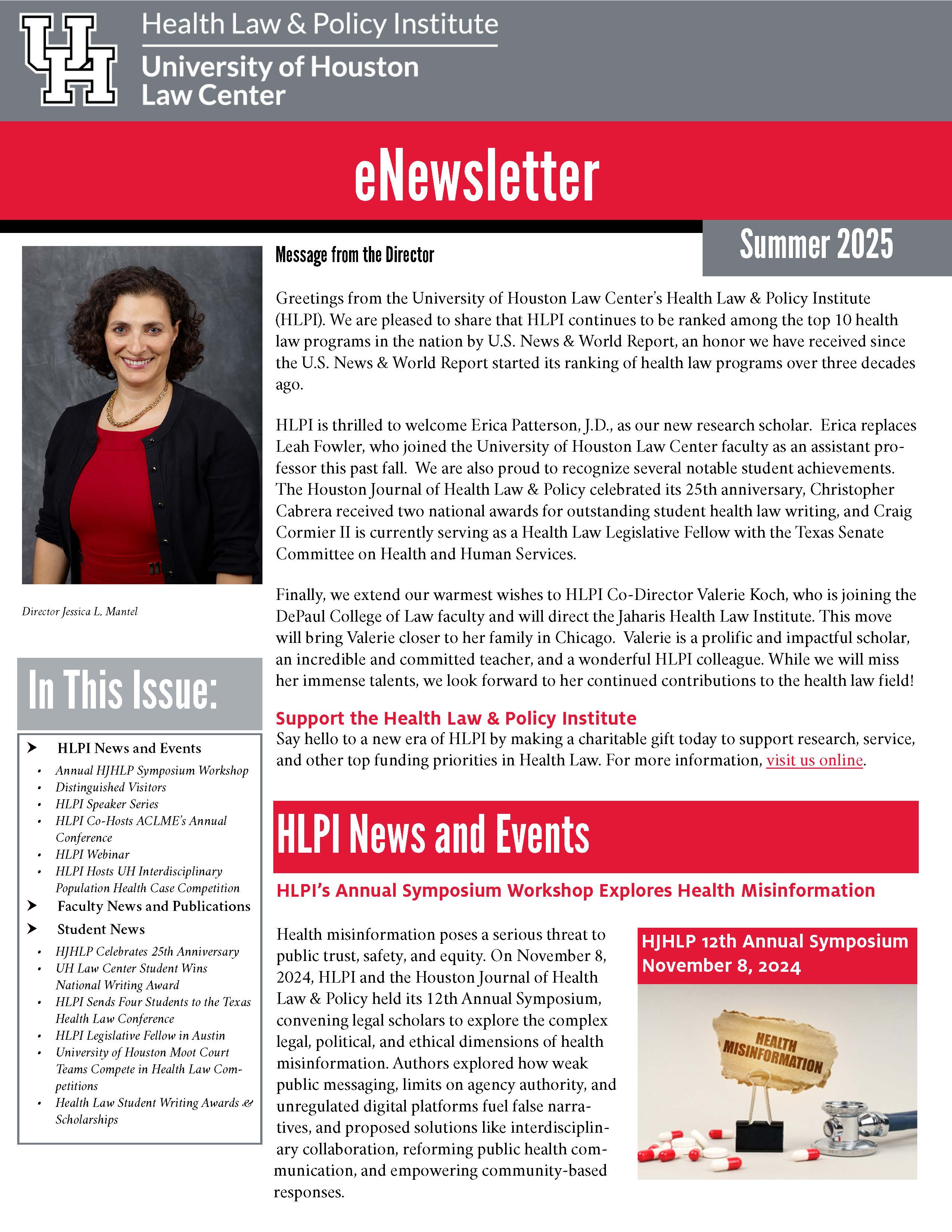 2020 Newsletter