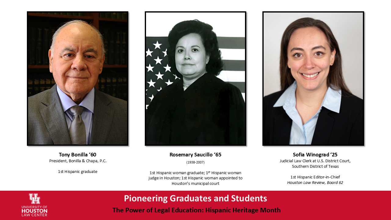 UH Law Center trailblazers