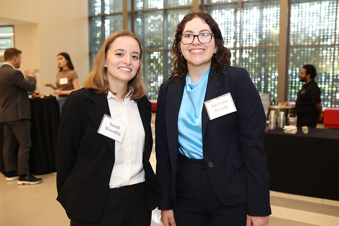 IPSO students: Sarah Woodfin and AriAnna Swaab