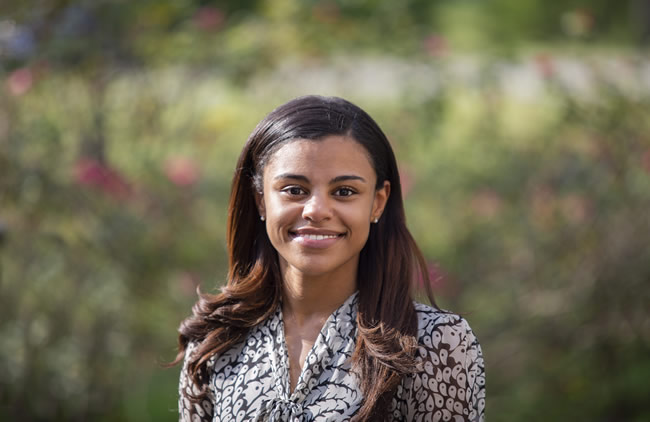 University of Houston Law Center student Annie Bolding